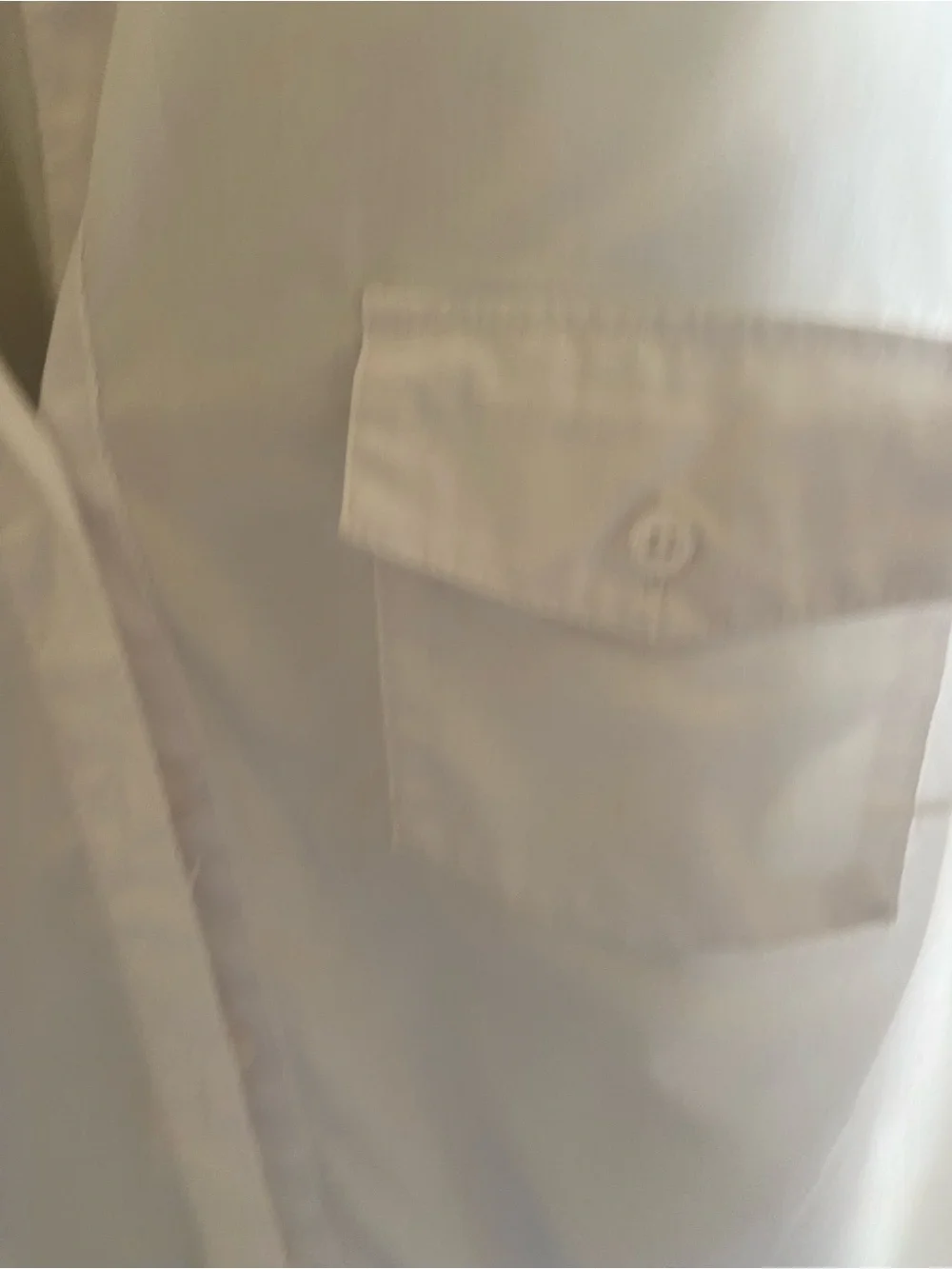 Zac & Rachel Women’s size 1X Button Down White Blouse with Button Up Sleeves